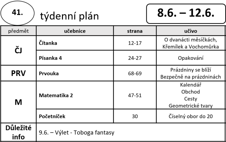 41 týden